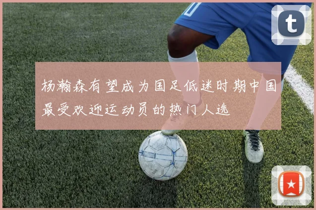 杨瀚森有望成为国足低迷时期中国最受欢迎运动员的热门人选